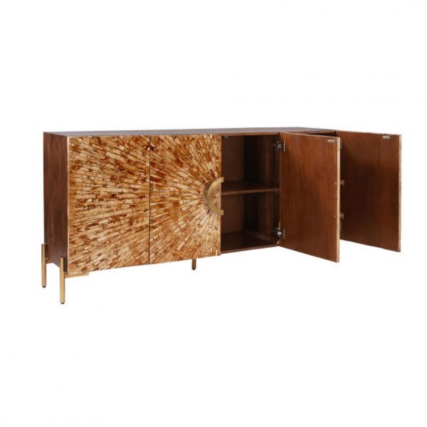 Safari Bone Inlay Sideboard Benfatti S Furniture