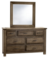 Picture of MAPLE SYRUP TRIPLE DRESSER