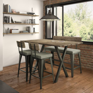 Picture of UPRIGHT NON-SWIVEL STOOL