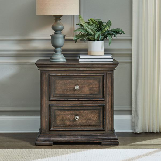 Show details for BIG VALLEY NIGHT STAND 2 DRAWER Picture of BIG VALLEY NIGHT STAND 2 DRAWER