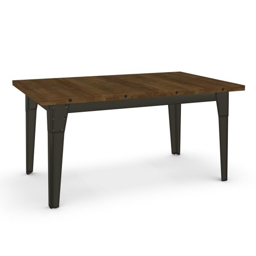 Picture of TACOMA SOLID BIRCH DINING TABLE WITH DECORATIVE BOLTS