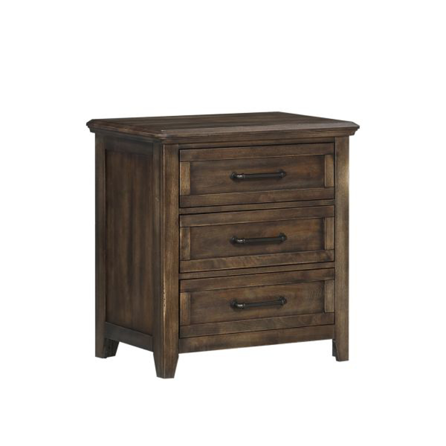 Picture of DAPHNE 28" 3-DRAWER NIGHTSTAND