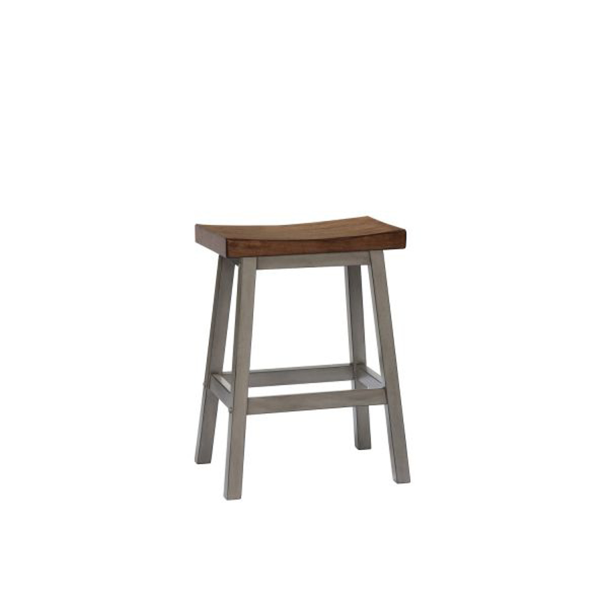 Picture of BARNWELL 24" H SADDLE BARSTOOL