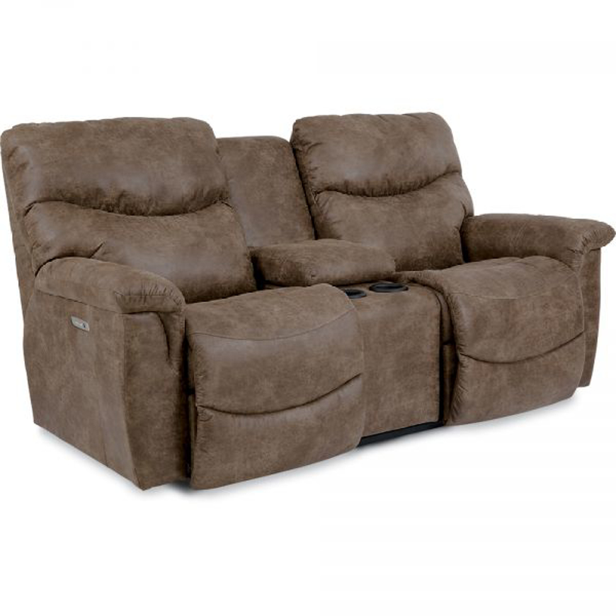 Picture of JAMES POWER RECLINING LOVESEAT WITH POWER HEADREST AND CENTER CONSOLE