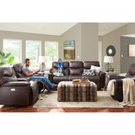 Picture of JAMES POWER RECLINING LOVESEAT WITH POWER HEADREST AND CENTER CONSOLE