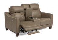 Picture of FORTE POWER RECLINING LOVESEAT WITH CONSOLE AND POWER HEADRESTS