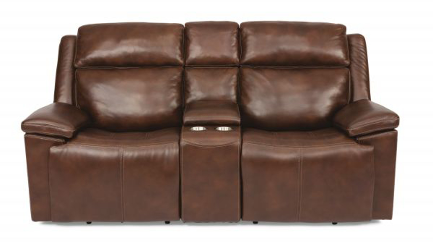 Picture of CHANCE POWER RECLINING LOVESEAT WITH CONSOLE AND POWER HEADRESTS