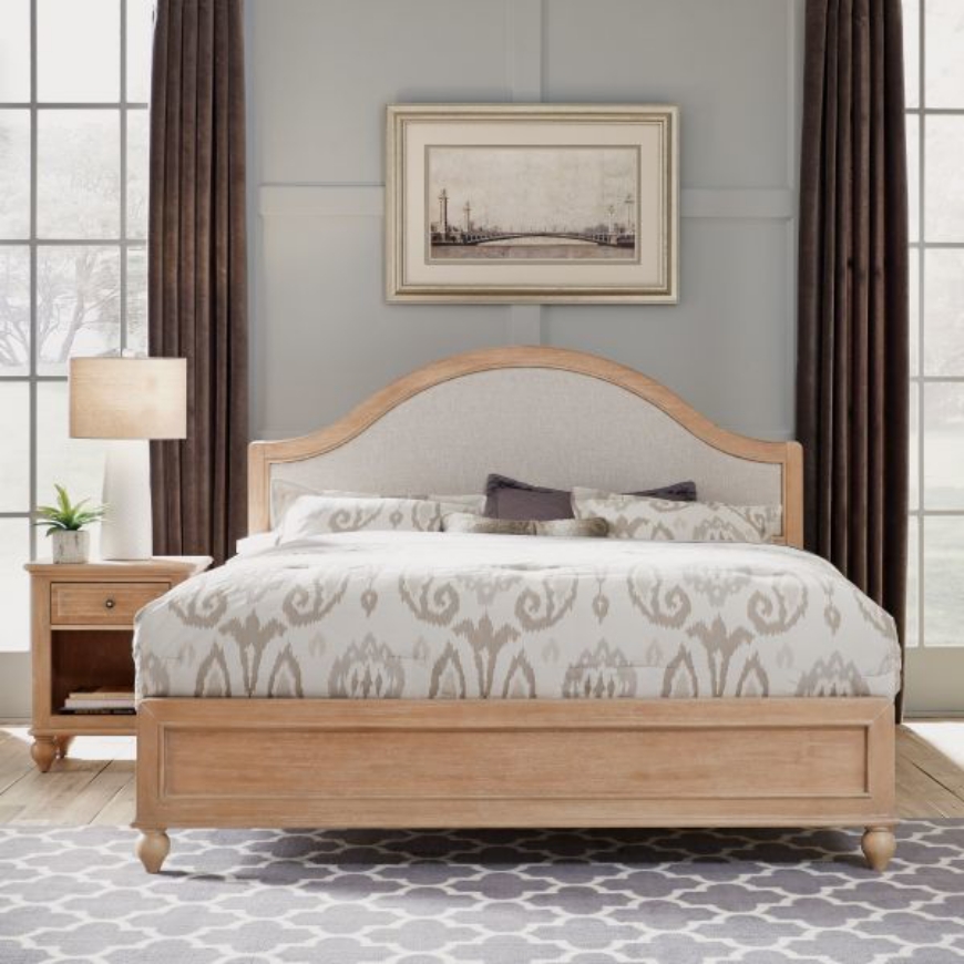 Picture of Claire King Bed and Nightstand by homestyles