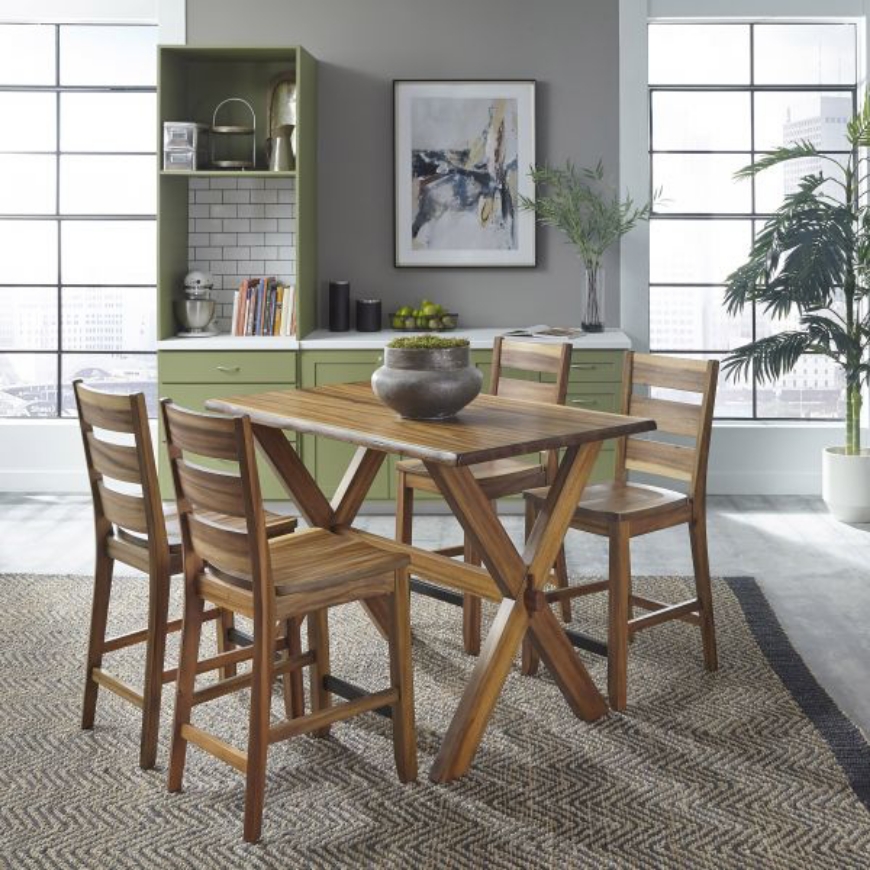 Picture of Forest Retreat 5 Piece High Dining Set by homestyl