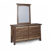 Picture of Forest Retreat Dresser and Mirror by homestyles