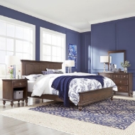 Picture of Marie King Bed, Nightstand and Dresser with Mirror