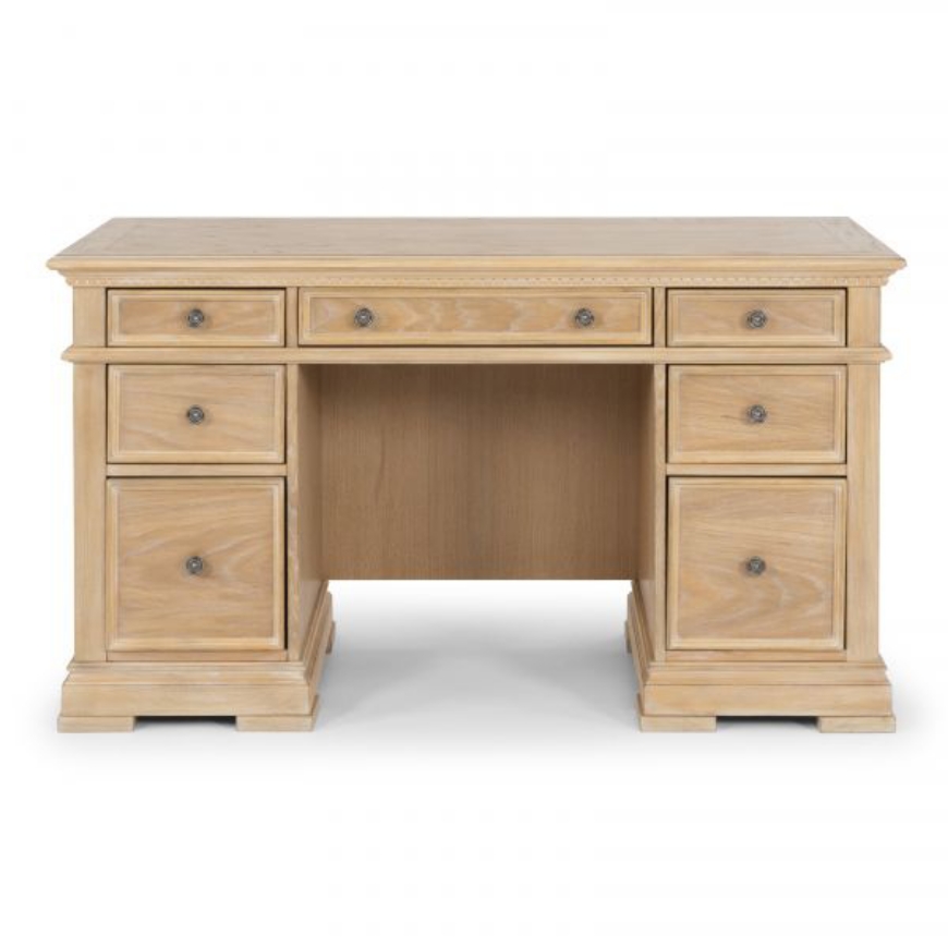 Picture of Manor House Pedestal Desk by homestyles