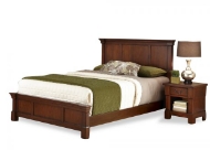 Picture of Aspen Queen Bed and Nightstand by homestyles