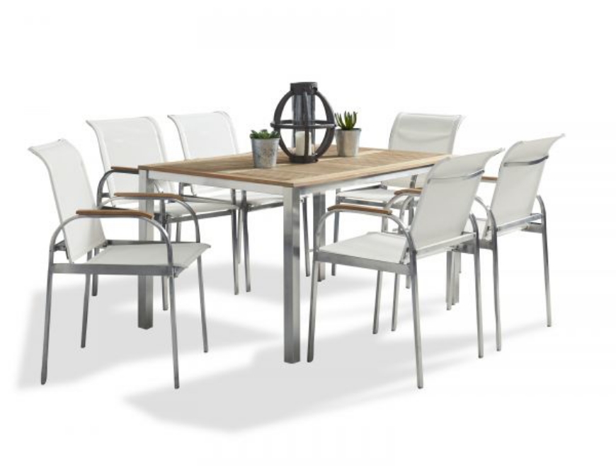 Picture of Aruba 7 Piece Outdoor Dining Set by homestyles