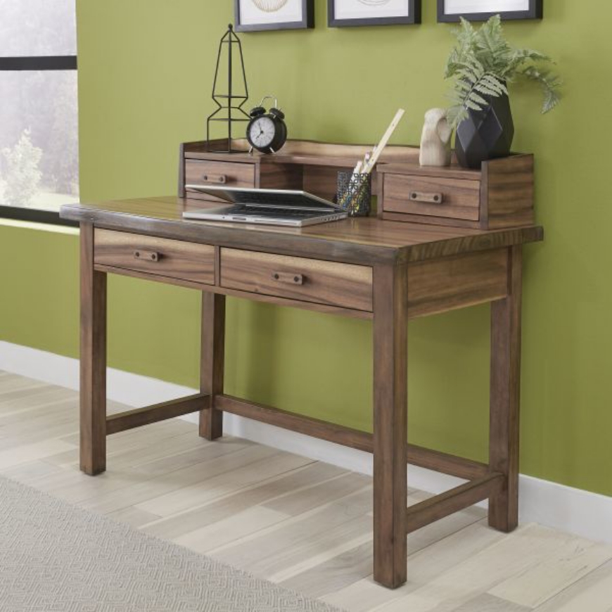 Picture of Forest Retreat Writing Desk and Hutch by homestyle