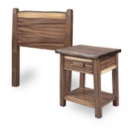 Picture of Forest Retreat Twin Bed and Nightstand by homestyl