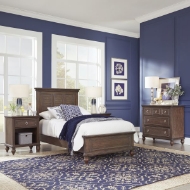 Picture of Marie Twin Bed, Nightstand and Chest by homestyles