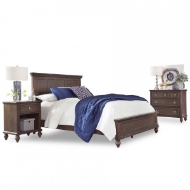 Picture of Marie Queen Bed, Nightstand and Chest by homestyle