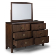 Picture of Bungalow Dresser with Mirror by homestyles