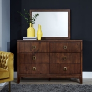 Picture of Bungalow Dresser with Mirror by homestyles