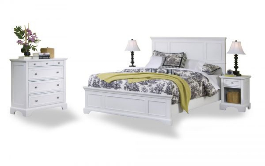 Picture of Century Queen Bed, Nightstand and Chest by homesty