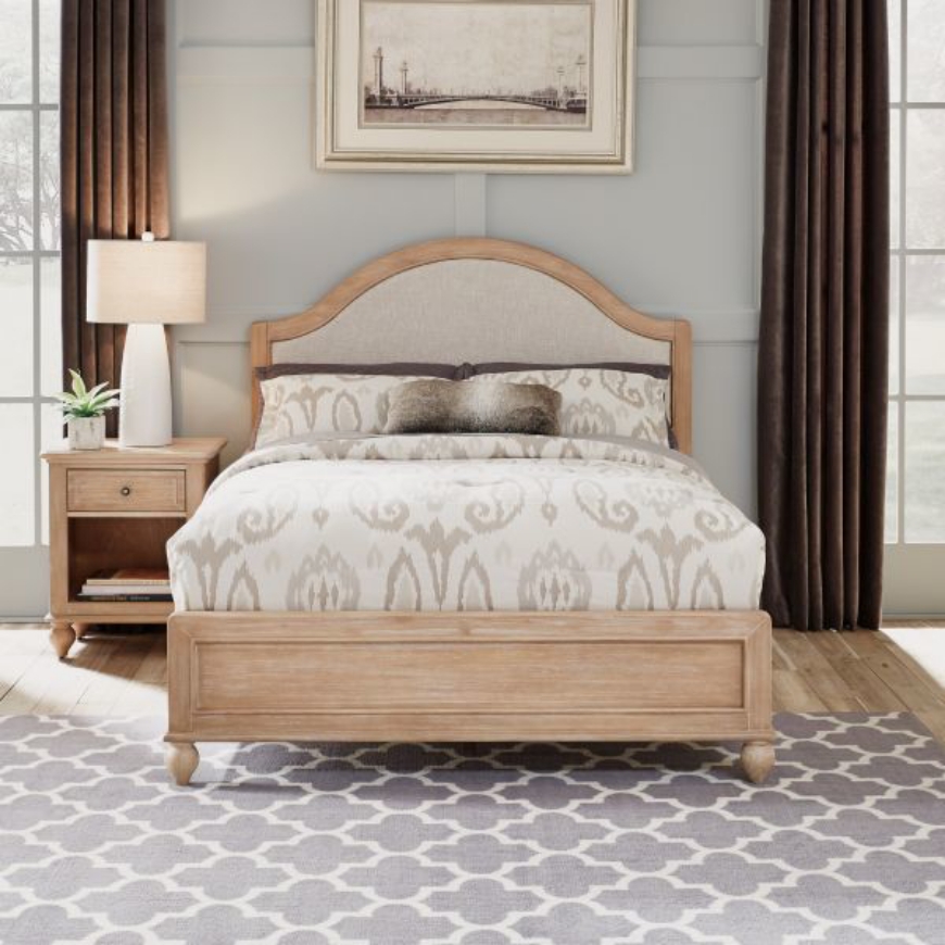 Picture of Claire Queen Bed and Nightstand by homestyles