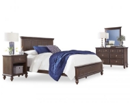 Picture of Marie Queen Bed, Nightstand and Dresser with Mirro
