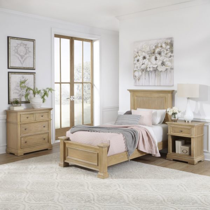 Picture of Manor House Twin Bed, Nightstand and Chest by home