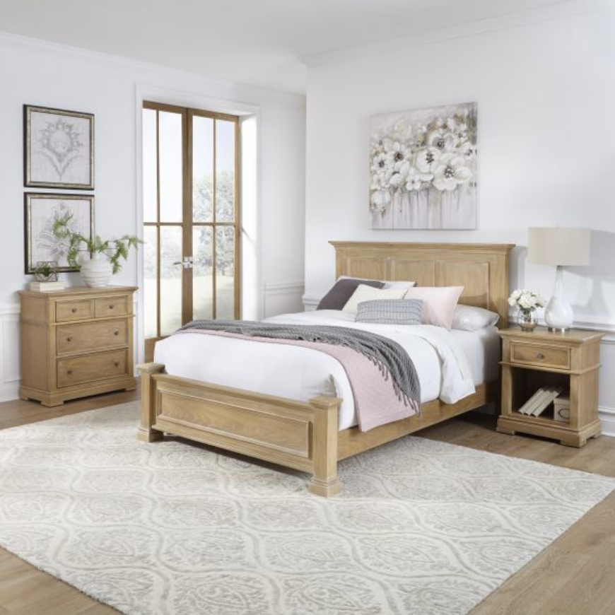Picture of Manor House Queen Bed, Nightstand and Chest by hom