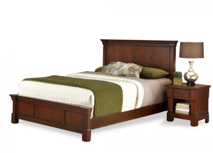 Picture of Aspen King Bed and Nightstand by homestyles