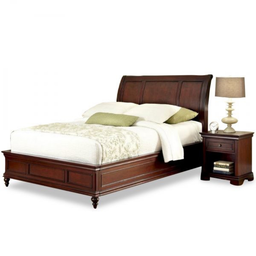 Picture of Lafayette King Bed and Nightstand by homestyles