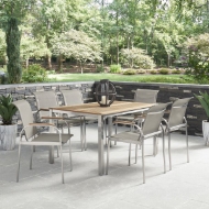 Picture of Aruba 7 Piece Outdoor Dining Set by homestyles
