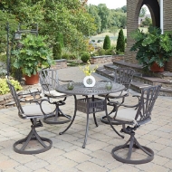 Picture of Grenada 5 Piece Outdoor Dining Set by homestyles