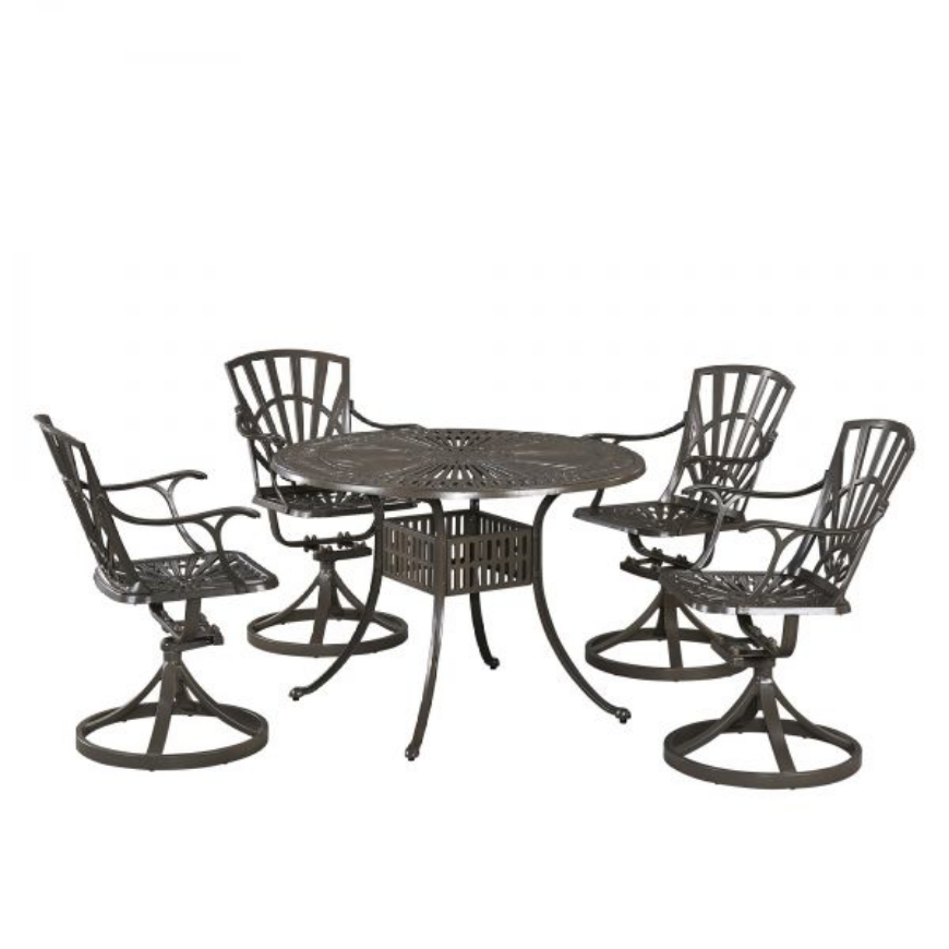 Picture of Largo Dining Set with Swivel Chairs by homestyles