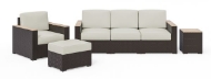 Picture of Palm Springs Outdoor Sofa, Arm Chair, Ottoman and