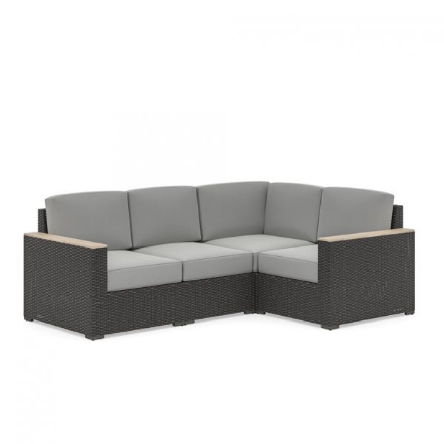 Picture of Boca Raton Outdoor 4 Seat Sectional by homestyles
