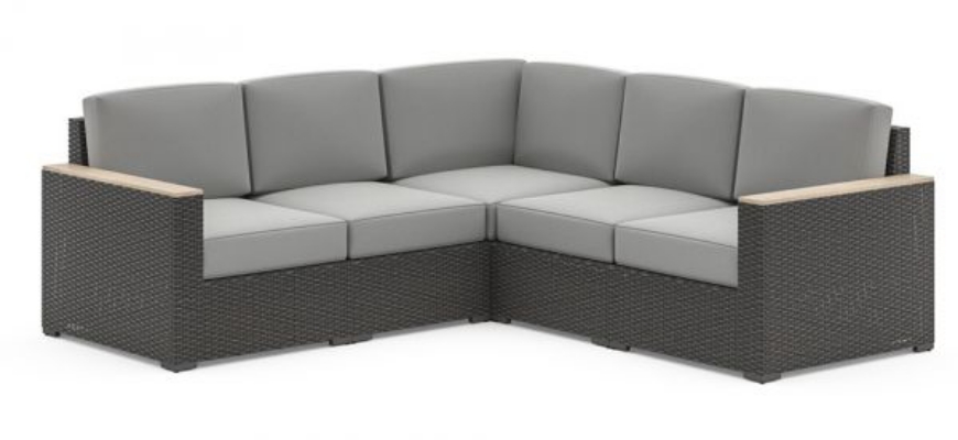Picture of Boca Raton Outdoor 5 Seat Sectional by homestyles
