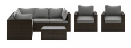 Picture of Cape Shores 4-Piece Sectional Set by homestyles
