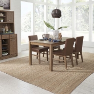 Picture of Montecito Dining Table and 4 Upholstered Chairs by