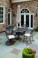 Picture of Capri 6 Piece Outdoor Dining Set by homestyles