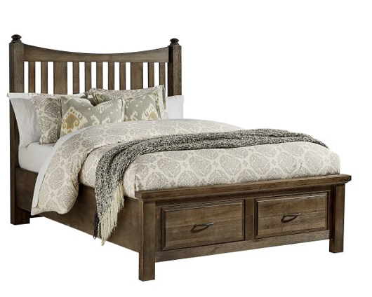 Picture of MAPLE SYRUP QUEEN SLAT HEADBOARD