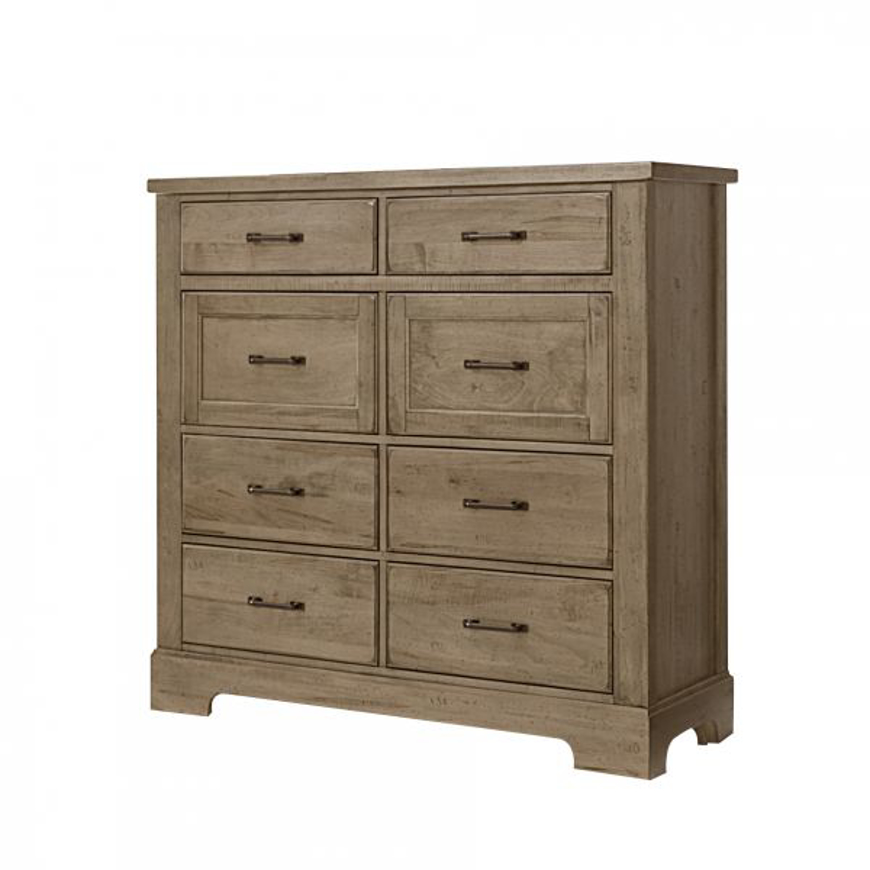 Picture of NATURAL LINEN CHEST 8 DRAWERS