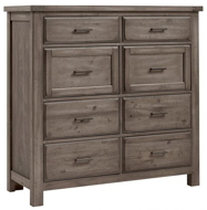 Picture of PEWTER LINEN CHEST 8 DRAWERS