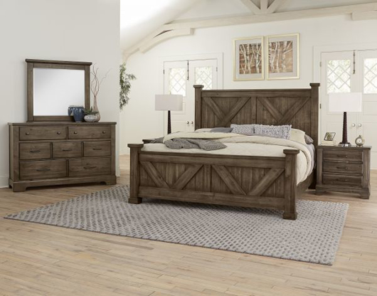 Show details for COOL RUSTIC KING X BED Picture of COOL RUSTIC KING X BED