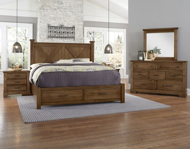 Picture of AMBER KING X BED WITH FOOTBOARD STORAGE