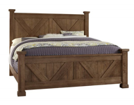 Picture of AMBER KING X BED WITH X FOOTBOARD
