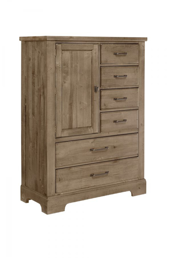 Show details for NATURAL STANDING CHEST 6 DRAWERS WITH 1 DOOR Picture of NATURAL STANDING CHEST 6 DRAWERS WITH 1 DOOR