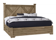 Picture of NATURAL QUEEN X BED 2 SIDES STORAGE BED