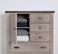 Picture of DOVER GREY/FOLKSTONE DOOR CHEST
