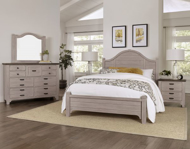 Picture of DOVER GREY/FOLKSTONE FULL SIZE ARCHED BED